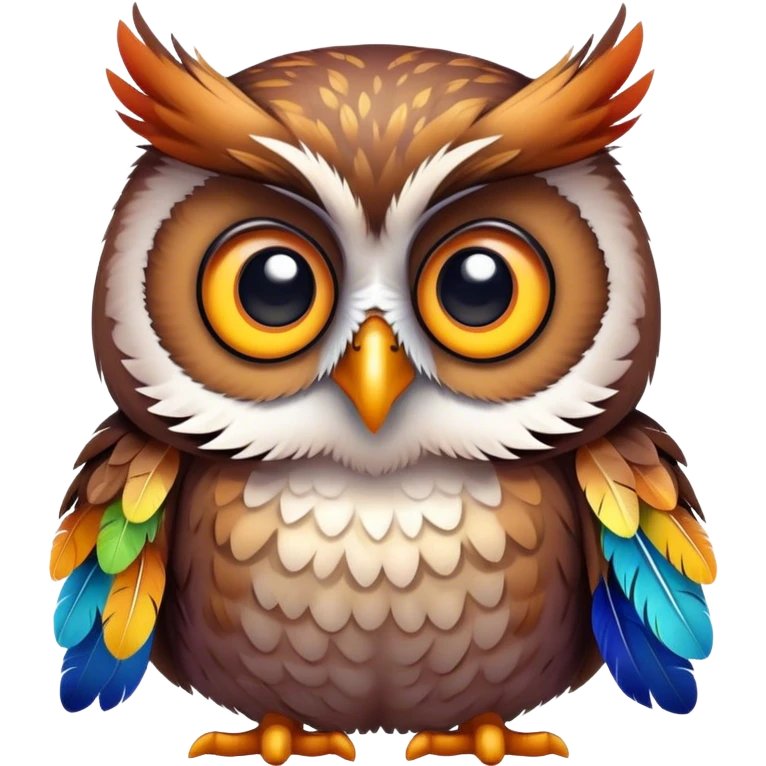 owl for kids age 5-10 emoji