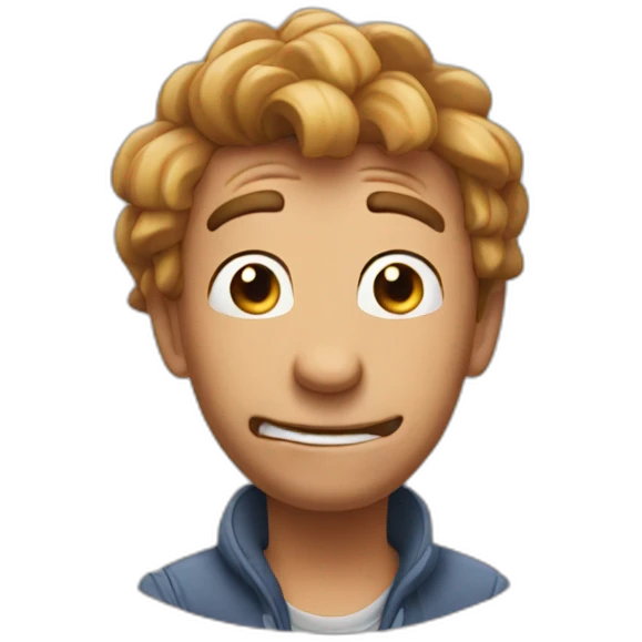 goofy with clums emoji