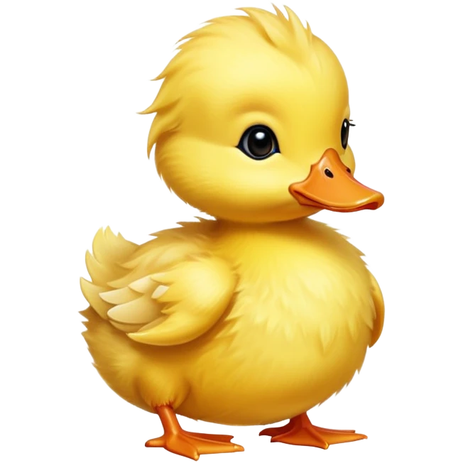 Baby duckling emoji