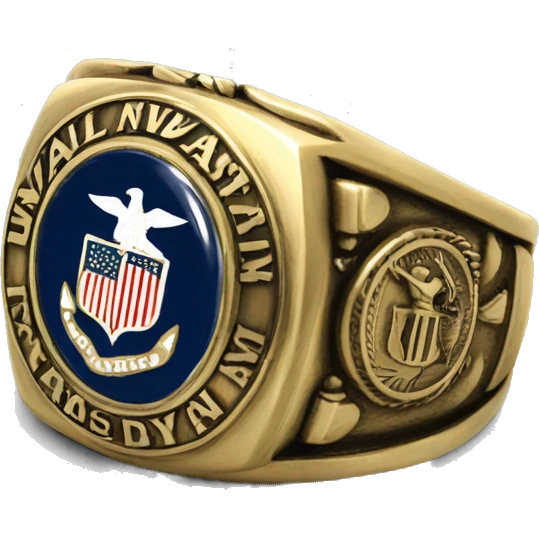 United States naval academy ring emoji