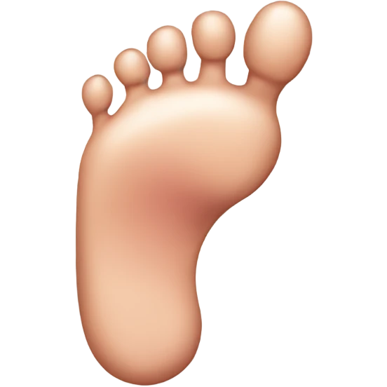 Blushing emoji with feet kicking up  emoji