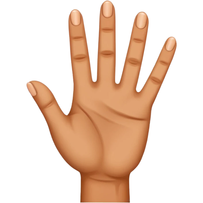 3 fingers emoji