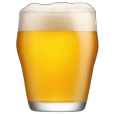 Yoga drink beer emoji