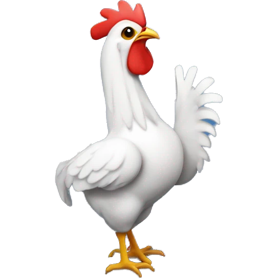 Tottenham Hotspur chicken emoji