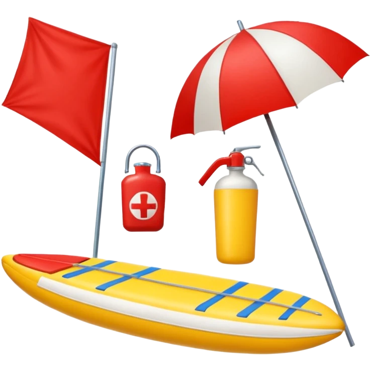 lifeguard items emoji