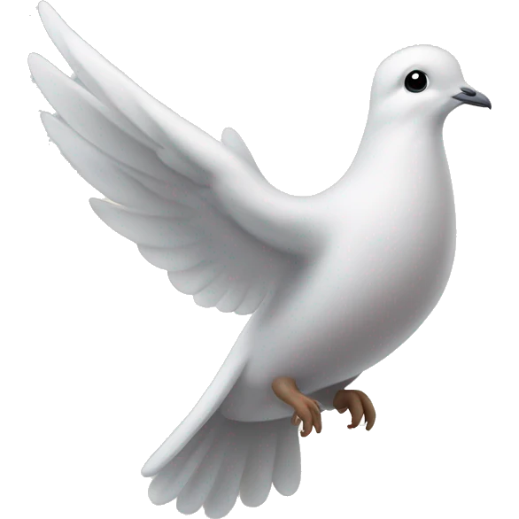 Dove of light emoji
