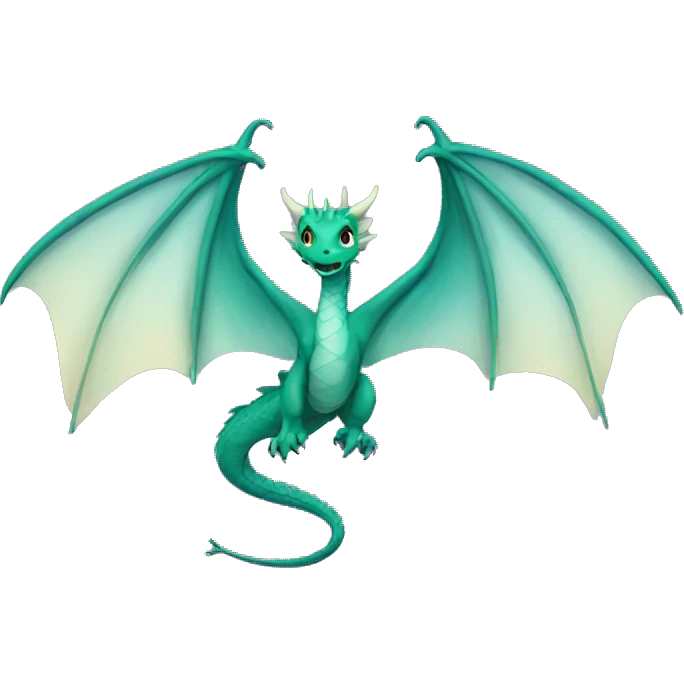 dragon wings soaring emoji