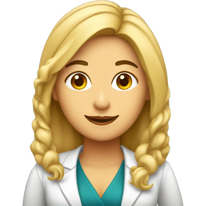 Mujer directora de redes sociales de empresas emoji