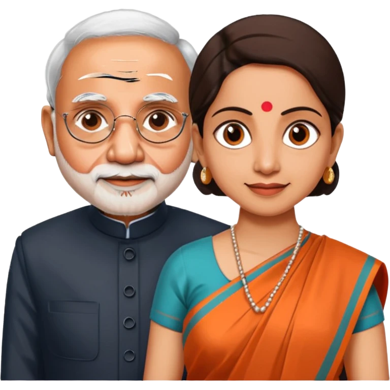 narendra modi and nirmala sitaraman emoji