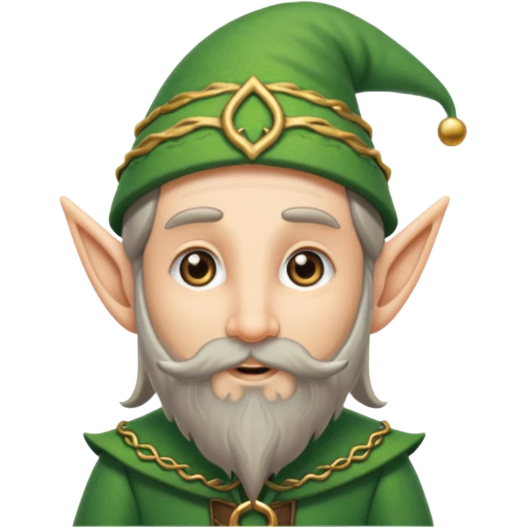 long bearded elf emoji