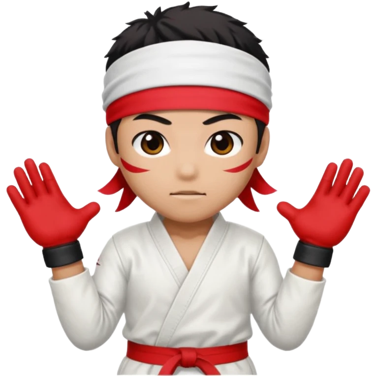 Ryu from street fighter  emoji