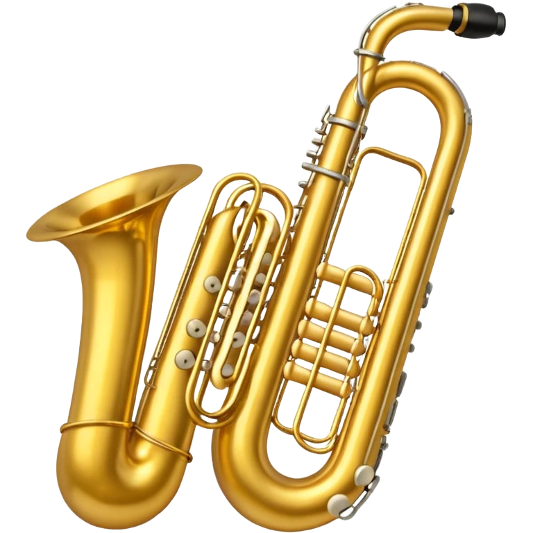 drei musiknoten in goldfarben, kein notenschlüssel. emoji