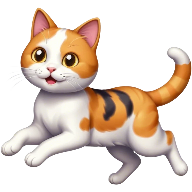 Fun run cat emoji