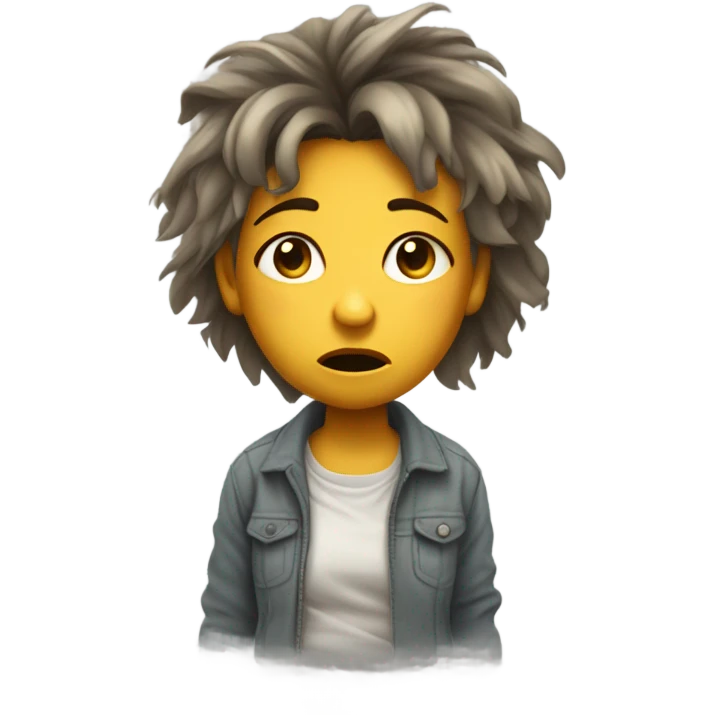 Stinky girl emoji