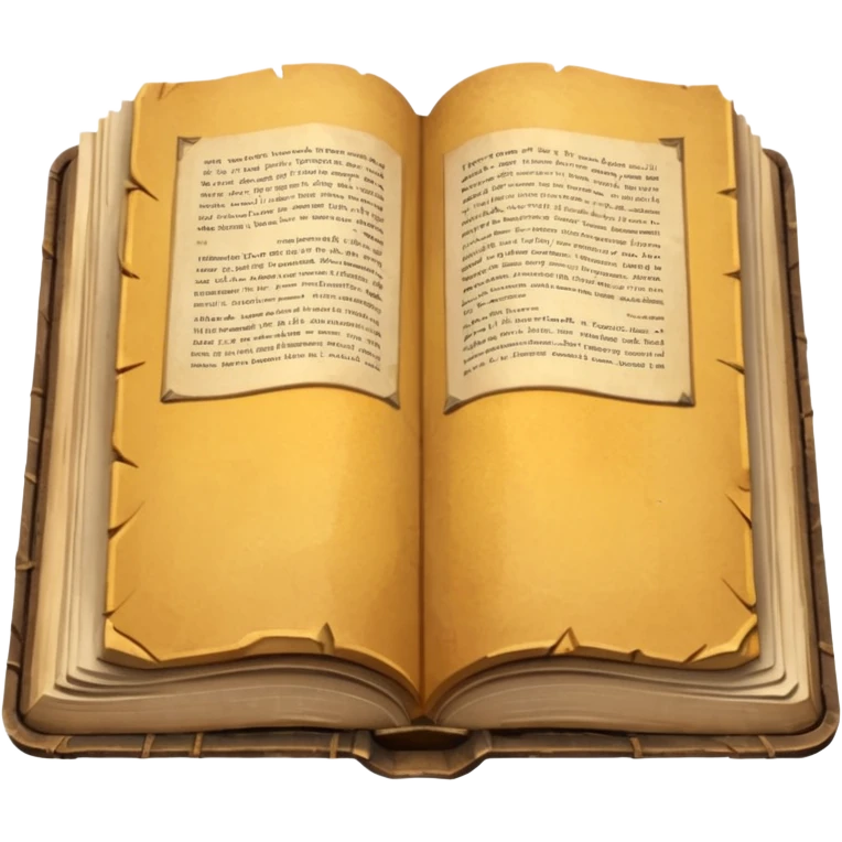 open old book low poly emoji