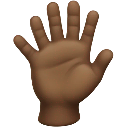 Poop high-five  emoji