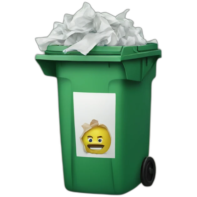 garbage emoji