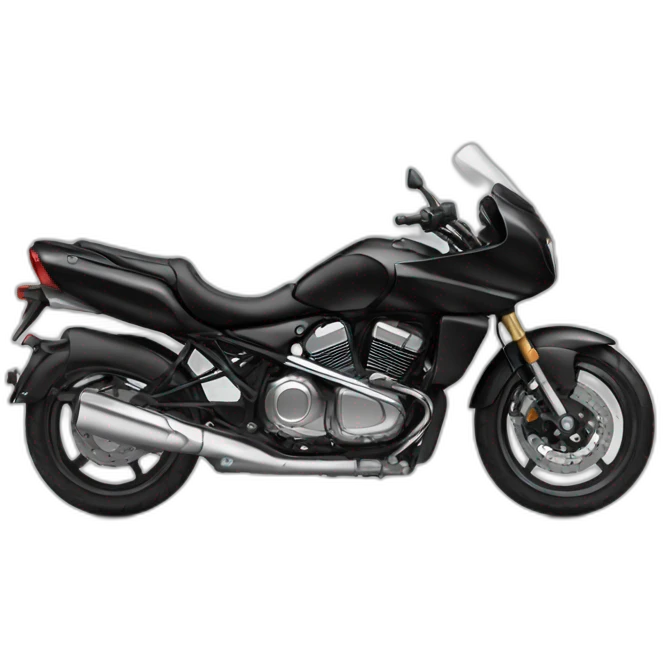 the black motorcycle emoji