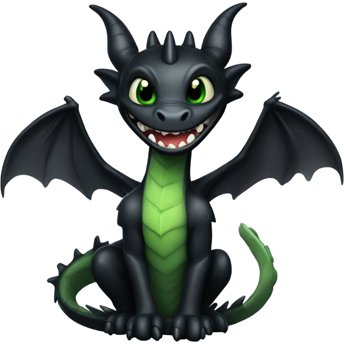 Toothless emoji