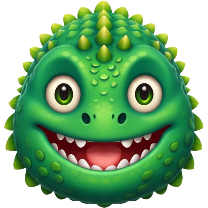 Create a monster emoji emoji