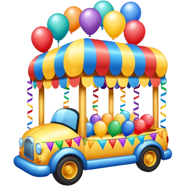 Caminhão alegórico  emoji