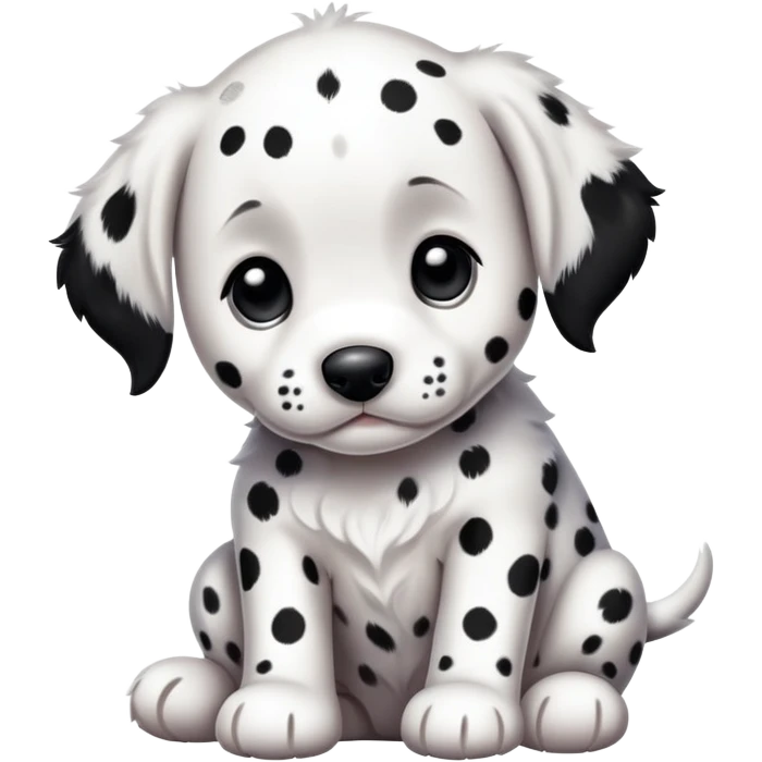 dalmatian puppy emoji