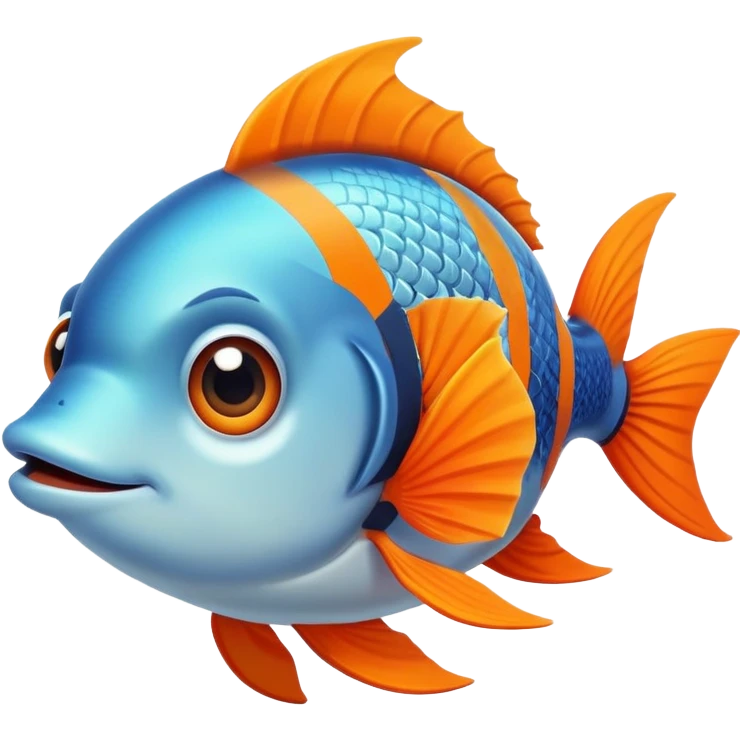 Cute fish emoji