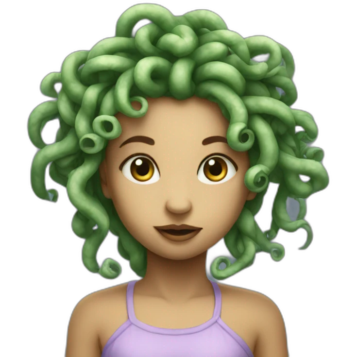 Medusa baby emoji