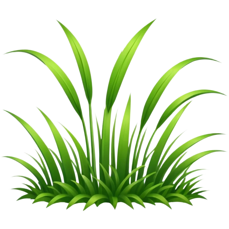 A blade of grass emoji