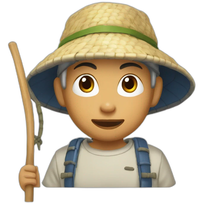Son Gokuh fisherman emoji
