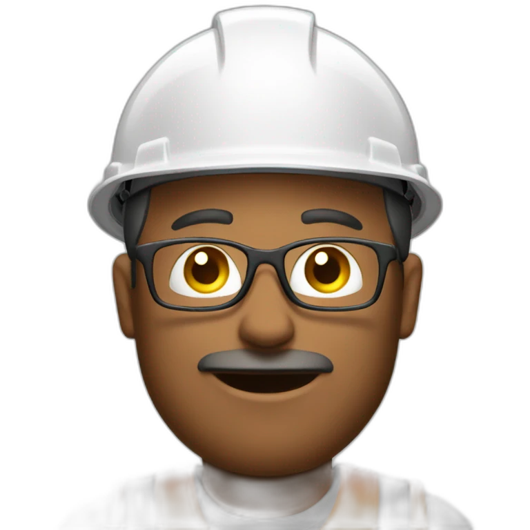 The builder writes emoji