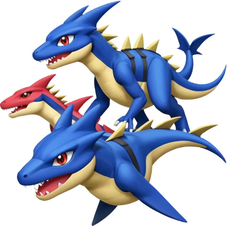 Inteleon-Samurott-Greninja-Garchomp-dusin emoji