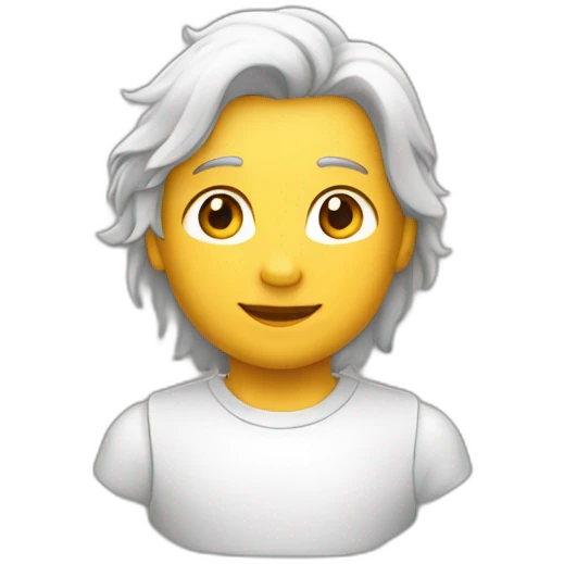 Jeune blanc brun avec beaucoup d’argent emoji