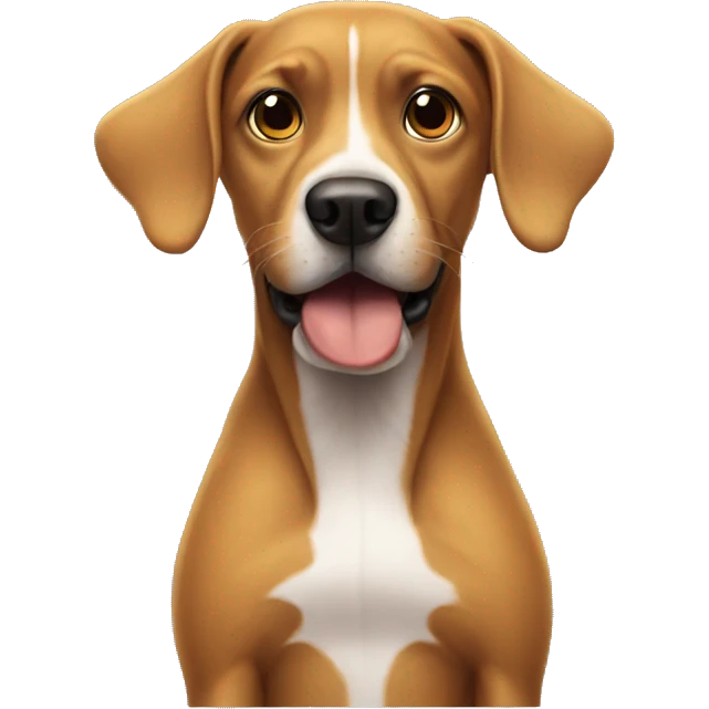 Dog with his mind blown emoji