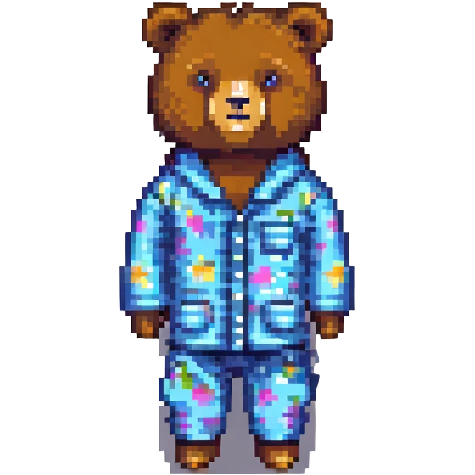 bear in pajamas emoji