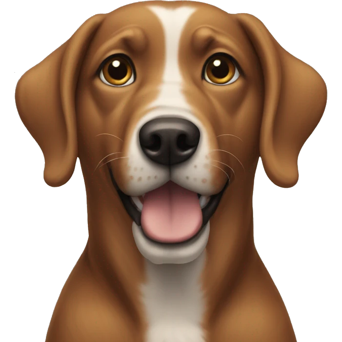 human like dog emoji