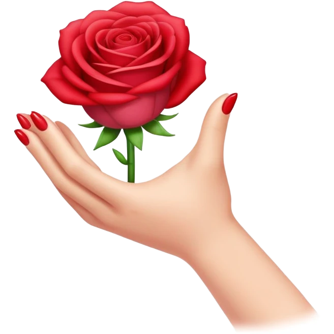 quiero un emoji sencillo realizando una venia sosteniendo una rosa en la mano emoji