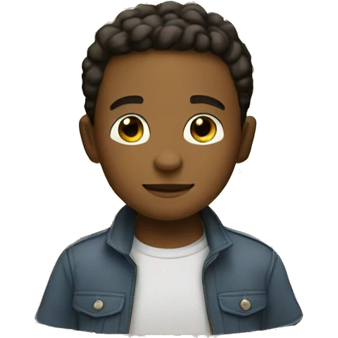 Medium cute boy who’s super busy and deserves the world emoji