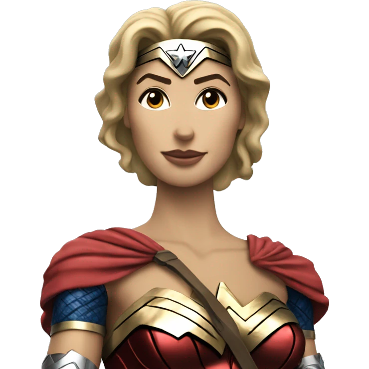 wonder Woman rameur emoji