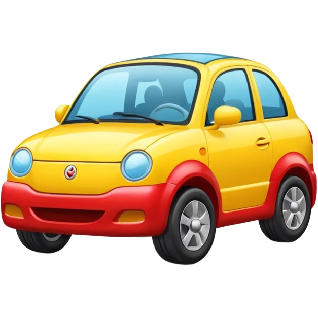 Baby car emoji