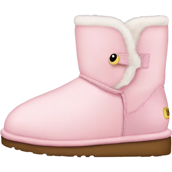 baby pink uggs  emoji
