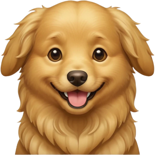 Happy dog emoji