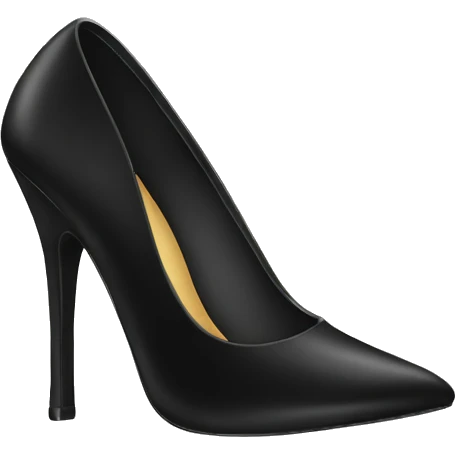 Black high heels emoji