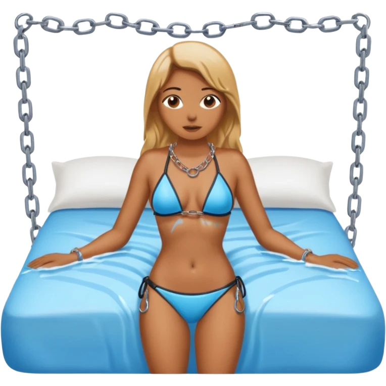 👙💦🍆🛏️⛓️ emoji