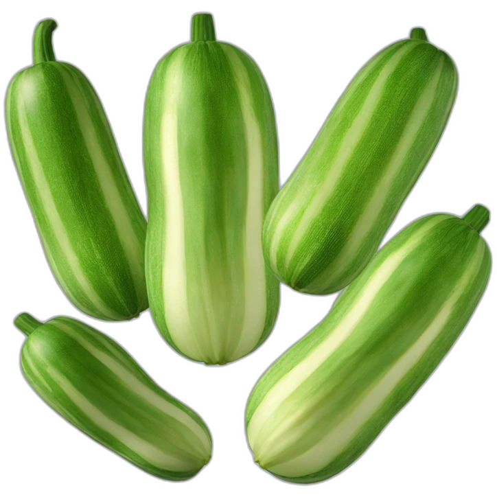 Pfirsich küsst Zucchini intensiv  emoji
