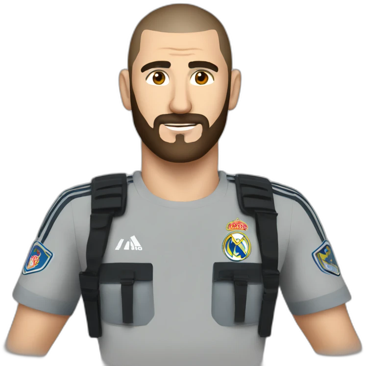 Benzema arrested emoji