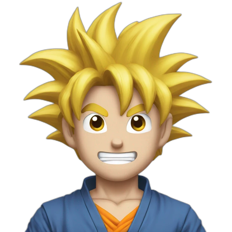 goku holding nuts emoji