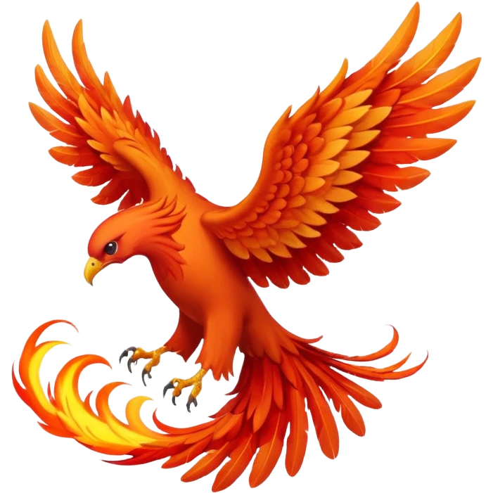 Phoenix rising emoji