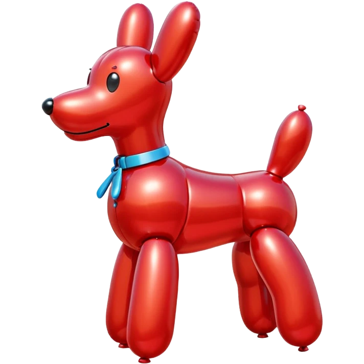 Balloon dog emoji