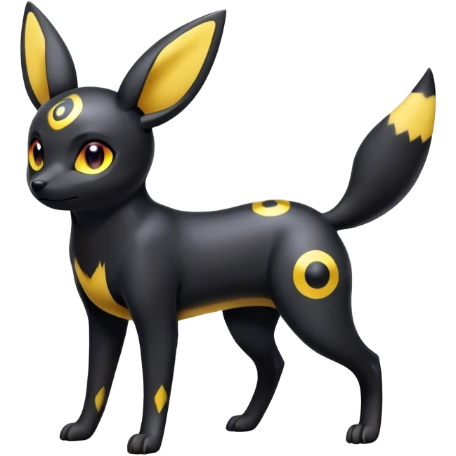 Umbreon full body emoji